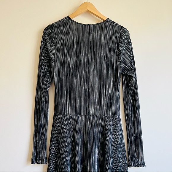 Rotate Birgen Christensen Number 7 Pleat Dress in Black - Plissée - Picture 13 of 16